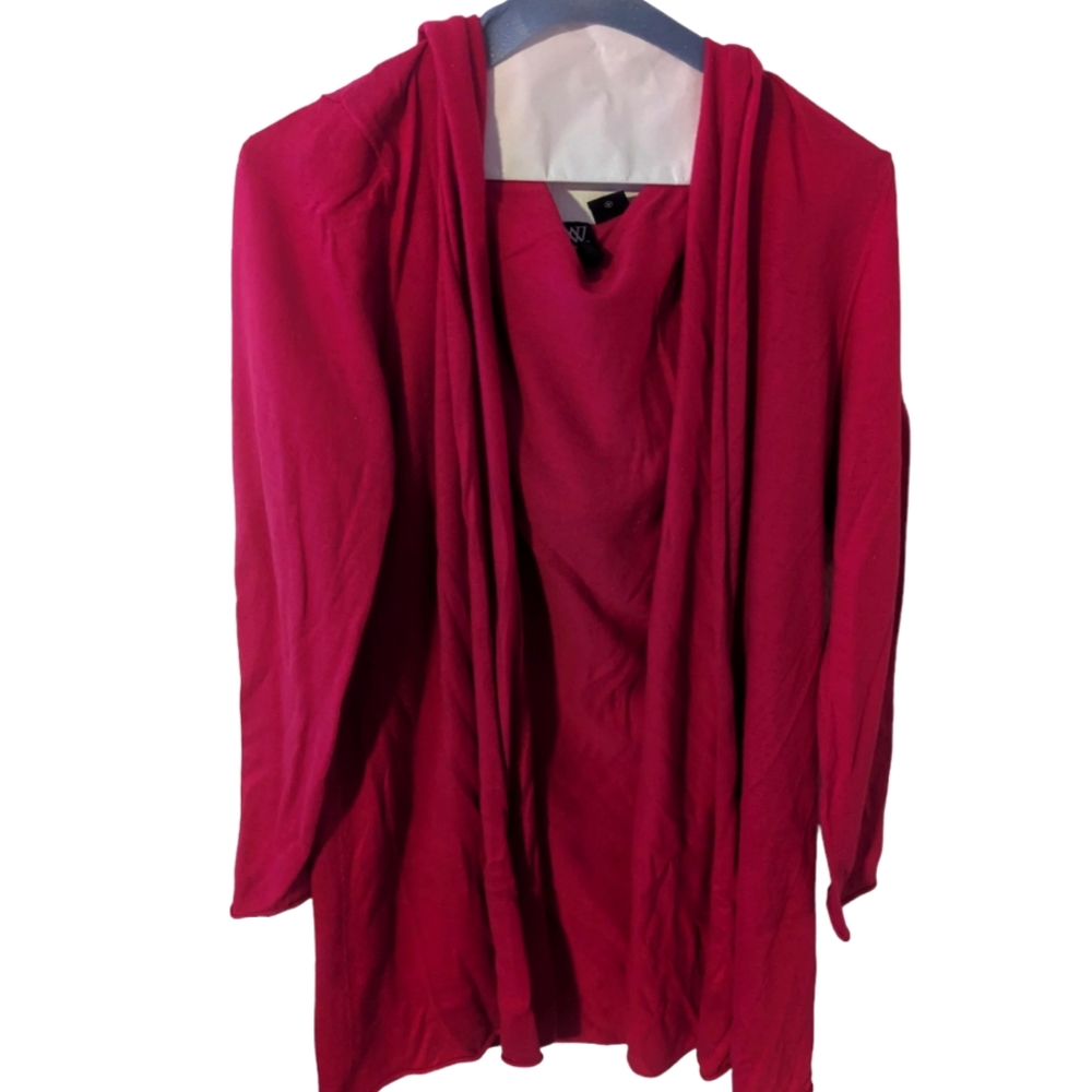 Worth long sleeve long pull over